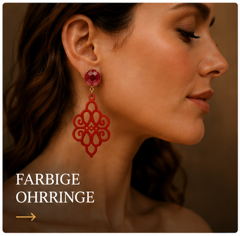 FARBIGE OHRRINGE